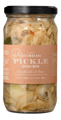 Pickle Estilo Chino Lecumberri 320g