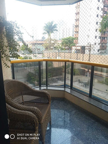 Imagem 6 de 30 de Belíssimo Apartamento Para Locação Com 132m² No Edifício Residencial Ilha Do Sol, Jardim Anália Franco, São Paulo, Sp - Sp - Ap4024_prst