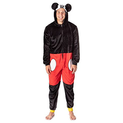 Disfraz De Mickey Mouse De Disney Talla Grande Adultos,...