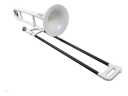 Trombón Pbone De Plástico - El Trombón Más Vendido Del Mundo Color Blanco