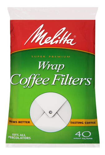 Paquete Por 40 Filtros De Café Por Melitta