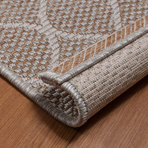 Tapete Sisal Jurupari 1,00 X 1,40 Des 004/unico Cor Bege
