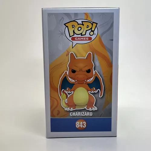 POP! GAMES #843 PVC POKEMON CHARIZARD, Fumettolandia