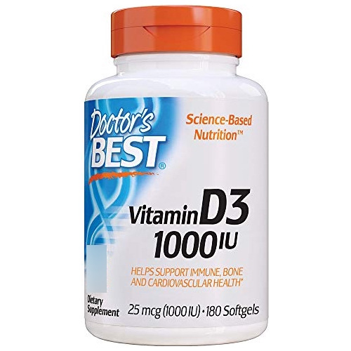 Mejor Vitamina D3 1000 Iu, Cápsulas De Softgel, Xg929