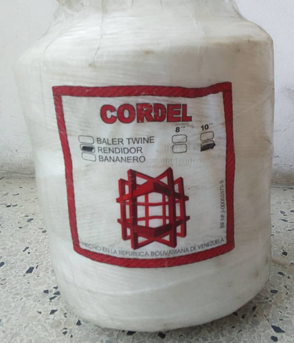 Corder Mecatillo Rendidor Blanco 5kilos Aprox Resistente 