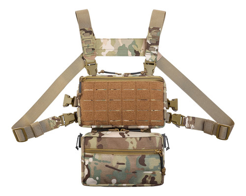 Atzb Tactical Chest Rig 1000d Laser Molle Military Chest Rig