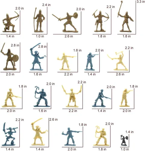 Mostop Figuras Caballero Castillo Medieval Juguete Ews