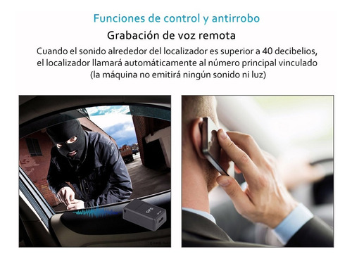 Imagen 7 de 8 de Localizador Magnético Antirrobo Rastreador Gf07