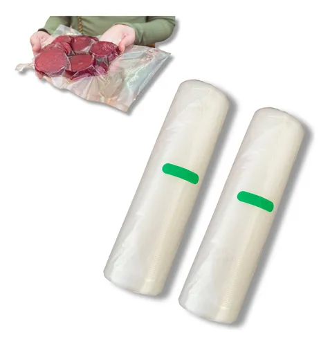 comprar Rolo Plástico Pu002Fseladora Portátil De Alimentos 2 Uni 20cm Transparente