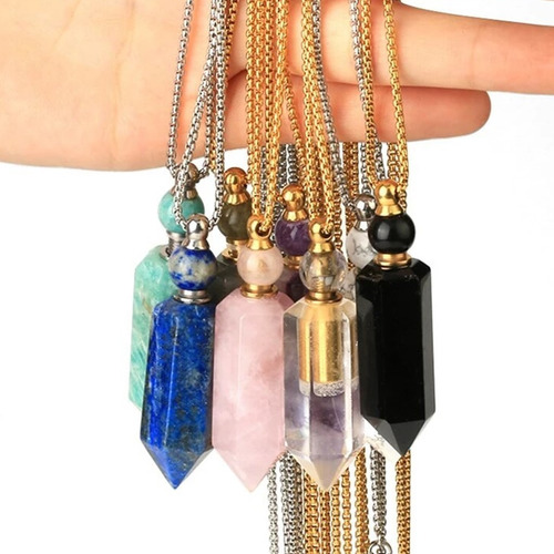 Collar (botella) - Piedra, Aromaterapia / Tiareveri