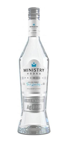 Vodka Ministry Silver 700ml E Gin Mozaiki 1l
