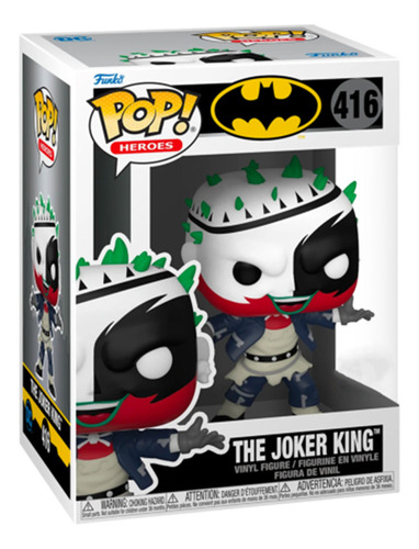 Funko Pop Heroes Dc Super Heroes Batman - The Joker King 416