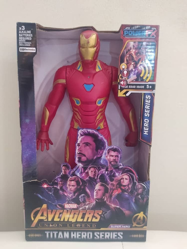 Muñeco Juguete Avengers Iron Man  30cm