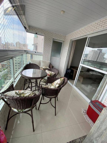 Imagem 9 de 20 de Apartamento Com 3 Dormitórios À Venda, 91 M² Por R$ 600.000,00 - Canto Do Forte - Praia Grande/sp - Ap2491