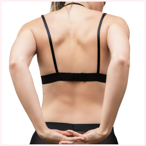 Imagen 3 de 3 de Conjunto De Bralette Y Bóxer Con Aperturas Al Frente