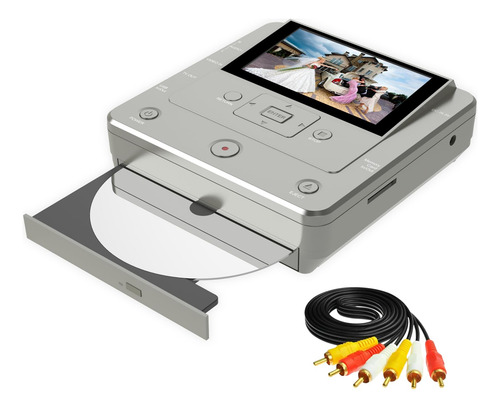 Conversor Vhs Para Digital Gravador De Dvd Para Gravação De