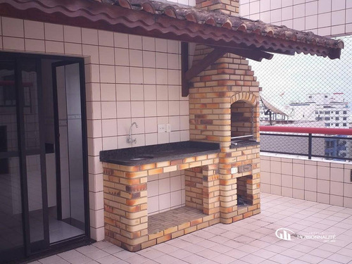 Imagem 21 de 26 de Cobertura Com 3 Dormitórios À Venda, 207 M² Por R$ 1.100.000,00 - Tupi - Praia Grande/sp - Co0004