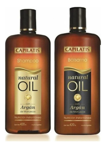  Capilatis Sh. Argan De Marruecos Oil+ac. Pack [420+420ml