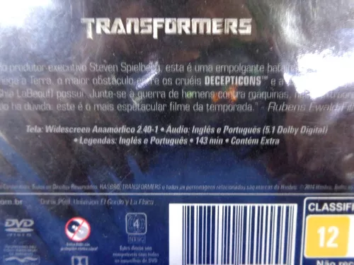 Coleção Dvds Transformers - Filmes Original - Lacrado