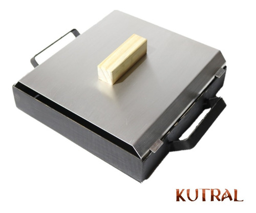 Imagen 1 de 5 de Combo Plancha De 1 Hornalla + Tapa De Aluminio Kutral