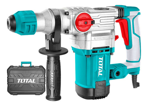 Rotomartillo Total 1500w Industrial, 5.5 J, Encastre SDS Plus - Incluye Maletín Y Accesorios - TH1153256