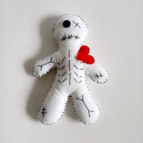 Imagem 3 de 4 de Boneco Voodoo Vodu Vudu De Feltro