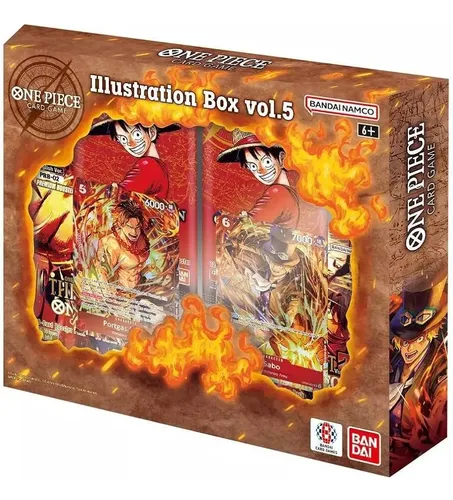 One Piece Tcg - Illustration Box Vol.5 - Inglês - Bandai