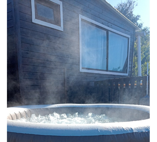 Imagen 11 de 20 de Cabaña Alquiler Villa Serrana, Jacuzzi Exterior, Estufa A Leña, Wifi, Directv
