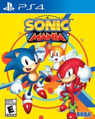 Sonic Mania Para Playstation 4 Ps4 Fisico