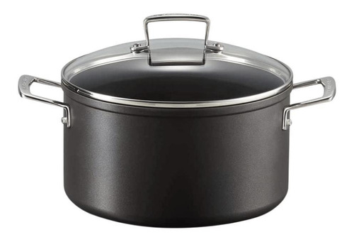 Caçarola Funda 24 Cm Non-stick Pro Le Creuset Cor Preto