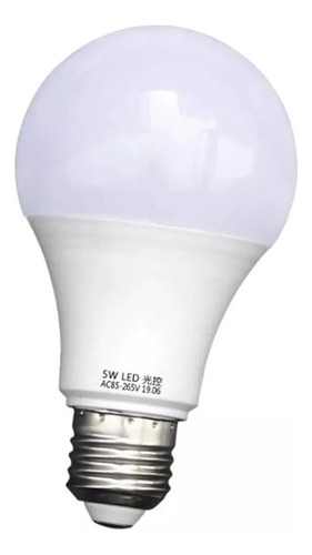 Para Bombilla Led E27 Con Sensor De Amanecer Automático