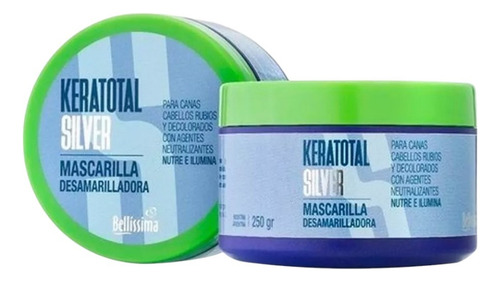 Bellissima Kit Silver Grises Reflejos Claritos Matizador