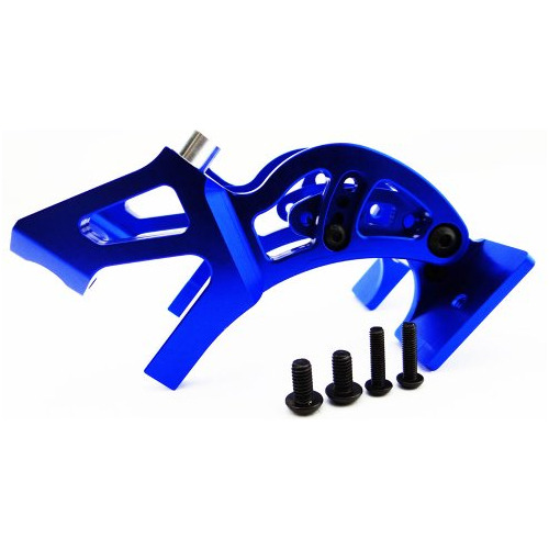 Alloy Wing Mount, Azul Se Adapta A Los Modelos Traxxas 1-10 