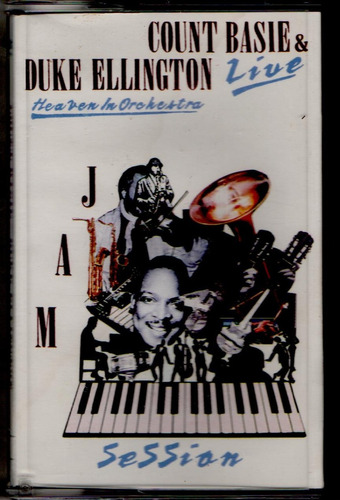 Cassette Count Basie & Duke Ellington Live 