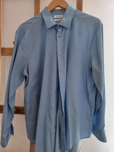 Camisa Calvin Klein Celeste Talle Xl