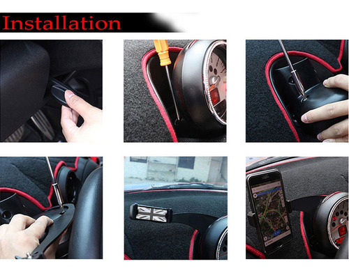 Soporte De Teléfono De Coche De 360° Para Mini Cooper R55 R5