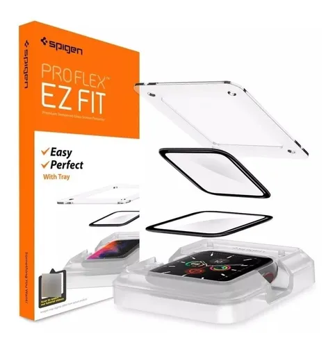 Film Templado Spigen Ez Fit Glas Para Apple Watch 40mm Env o