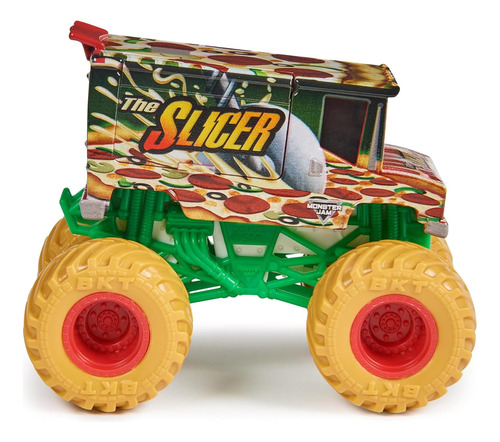 Monster Jam Vehículo Escala 1:64 The Slicer Lic. Oficial