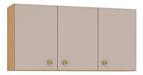 Armário Aéreo Para Cozinha 120cm 3 Portas Suprema Ed