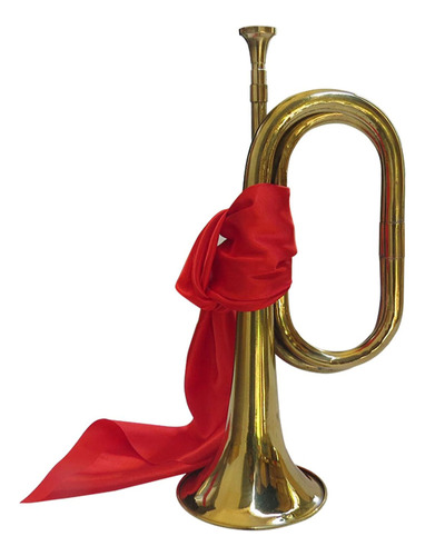 Orquesta De Metales Con Corneta De Tela Roja Para