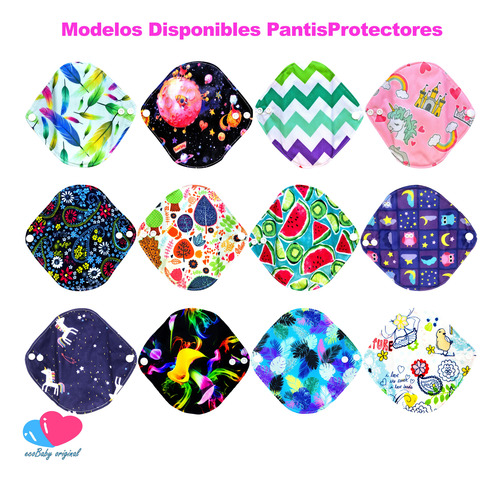 Toalla Sanitaria Reutilizable Pantiprotector Ecológico