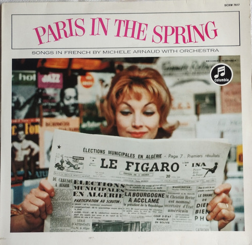 Lp Michele Arnaud - Paris In The Spring (Usado)