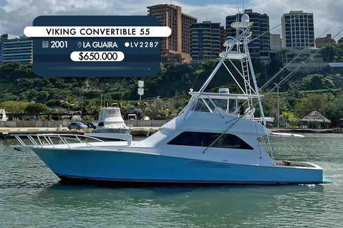 Imagen 1 de 12 de Yate Viking Convertible 55 Lv2287