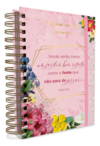 Meu Plano Com Deus | Planner Devocional Capa Dura | Devocional | Abundância