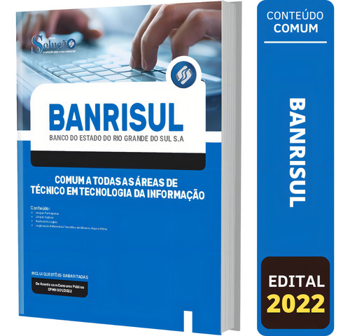 Apostila Banrisul - Técnico Tecnologia Da Informação - Comum