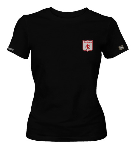 Camiseta América De Cali Escudo  Mujer Phd