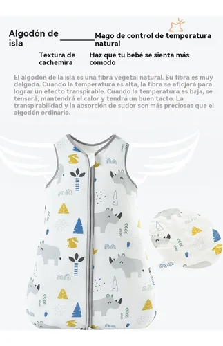 Chaleco De Algodón Para Bebé, Pijama, Saco De Dormir De Prim
