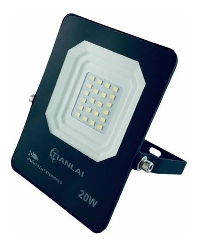 Reflector 20w Ip66 Alto Brillo, Ultra Delgado, 1800lm 40pack