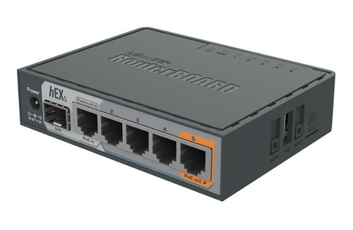 Router Mikrotik Rb760igs Hex S 5 Puertos Gigabit Os L4 + Sfp