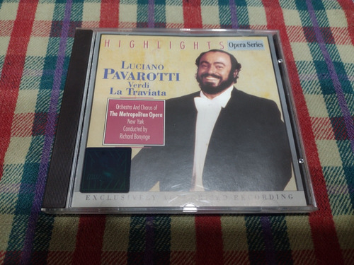 Luciano Pavarotti / La Traviata Cd Made In Holland (pe18)